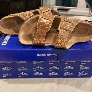 Birkenstock Arizona Metallic Stones Copper 36N